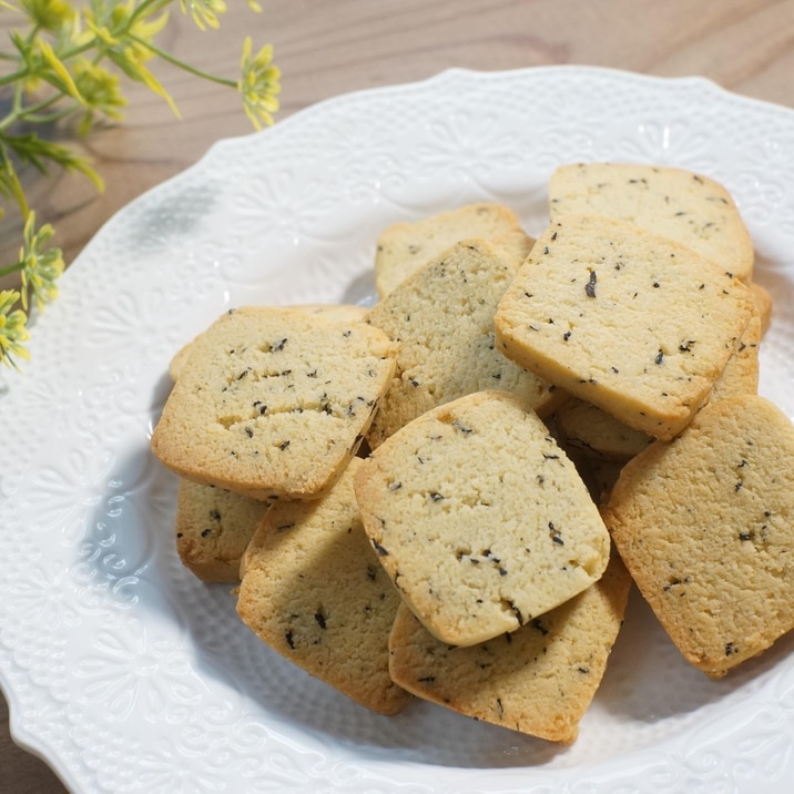 おからパウダーで低糖質紅茶クッキー